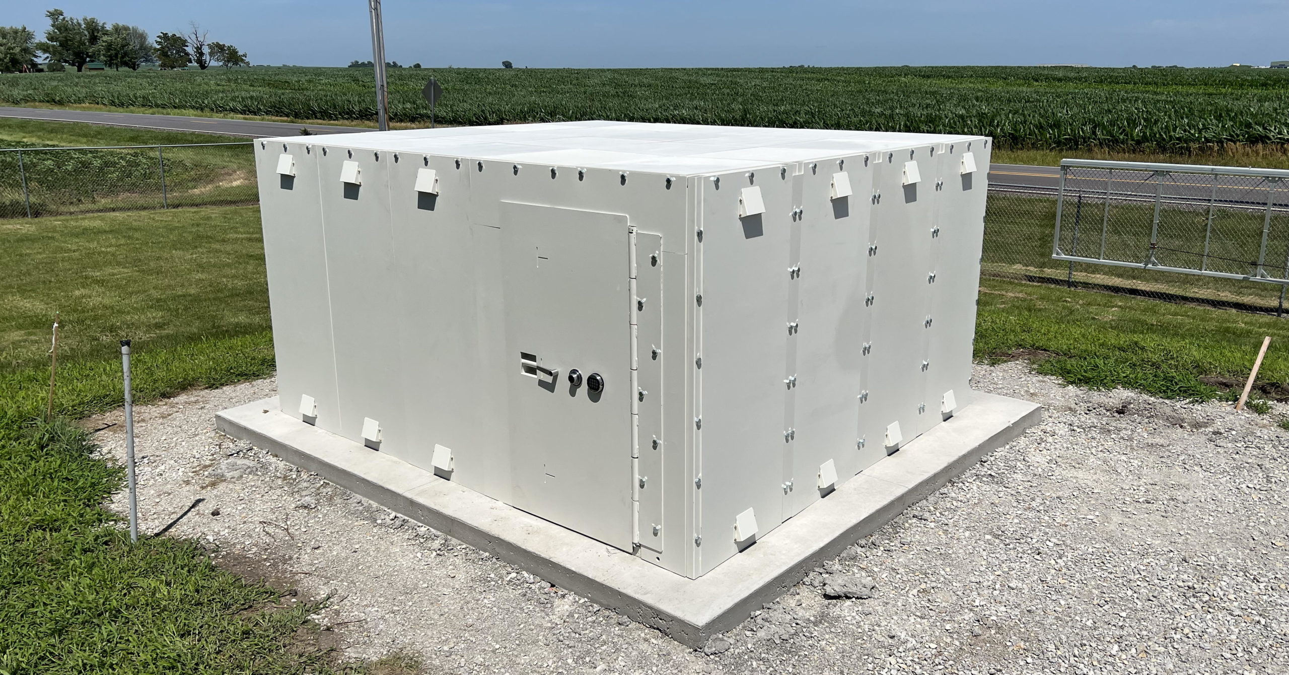 Polk County Installs Two 25 Person Storm Shelters