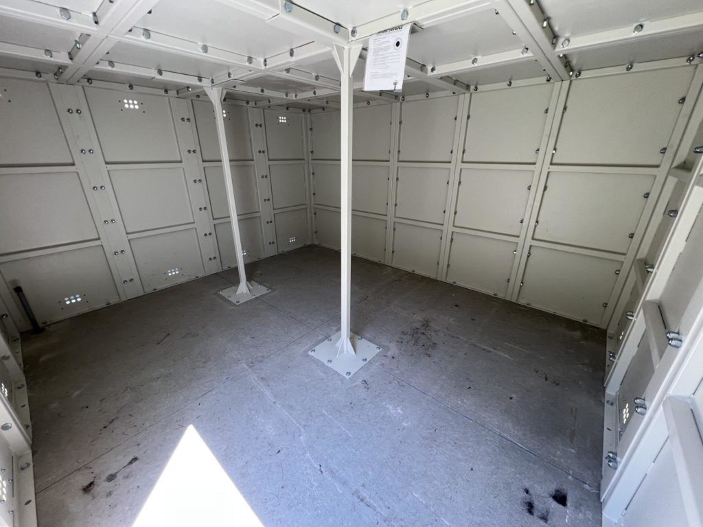Inside of Commercial Storm Shelter - 25 Person Shelter - FEMA Rated
