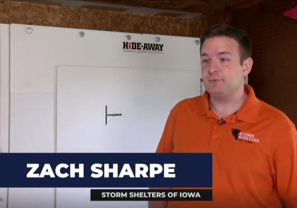 Zach Sharpe Storm Shelters of Iowa New