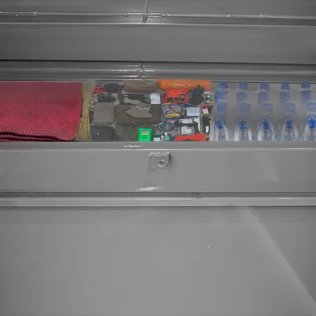 Extreme Storage Bench - Storm Shelters of Iowa